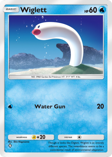Pokemon TCG Pocket - B2a 025 Wiglett