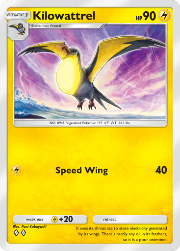 Pokemon TCG Pocket - B2a 044 Kilowattrel