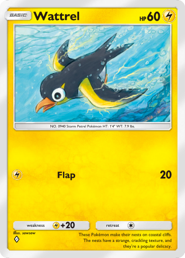 Pokemon TCG Pocket - B2a 043 Wattrel