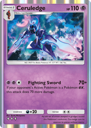 Pokemon TCG Pocket - B2a 048 Ceruledge