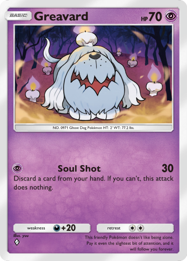 Pokemon TCG Pocket - B2a 052 Greavard