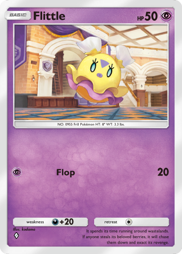 Pokemon TCG Pocket - B2a 050 Flittle