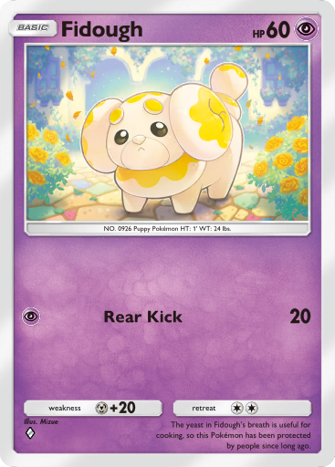 Pokemon TCG Pocket - B2a 046 Fidough