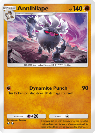 Pokemon TCG Pocket - B2a 057 Annihilape