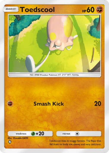 Pokemon TCG Pocket - B2a 059 Toedscool