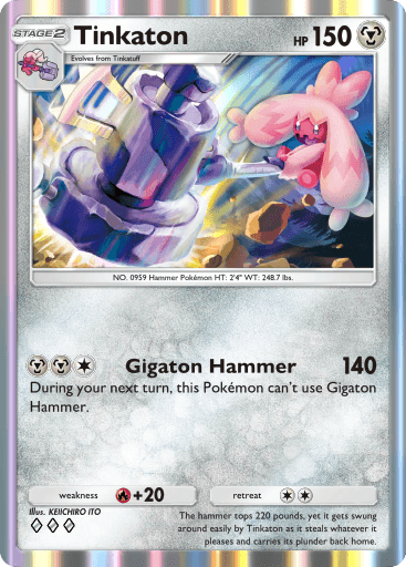 Pokemon TCG Pocket - B2a 074 Tinkaton
