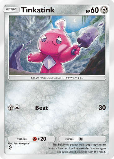 Pokemon TCG Pocket - B2a 072 Tinkatink
