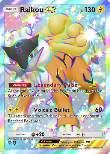 Pokemon TCG Pocket - B2a 128 Raikou ex