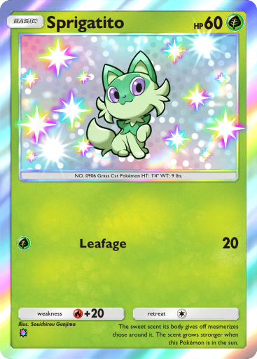 Pokemon TCG Pocket - B2a 116 Sprigatito