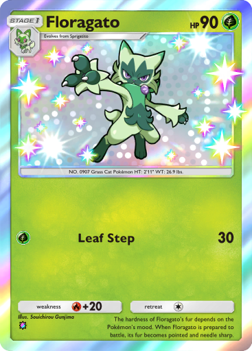 Pokemon TCG Pocket - B2a 117 Floragato