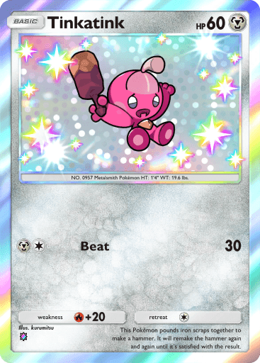 Pokemon TCG Pocket - B2a 123 Tinkatink