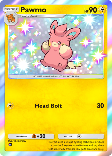 Pokemon TCG Pocket - B2a 120 Pawmo