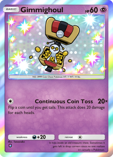 Pokemon TCG Pocket - B2a 122 Gimmighoul