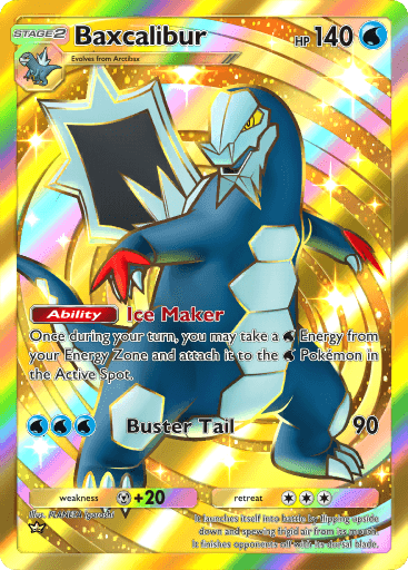 Pokemon TCG Pocket - B2a 130 Baxcalibur