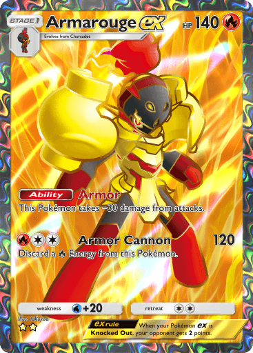 Pokemon TCG Pocket - B2a 101 Armarouge ex