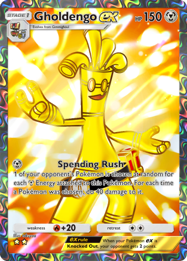 Pokemon TCG Pocket - B2a 104 Gholdengo ex