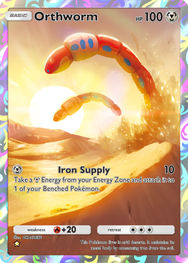 Pokemon TCG Pocket - B2a 098 Orthworm