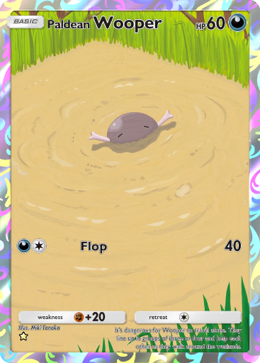 Pokemon TCG Pocket - B2a 097 Paldean Wooper