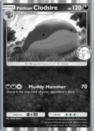 Pokemon TCG Pocket - P-B 040 Paldean Clodsire