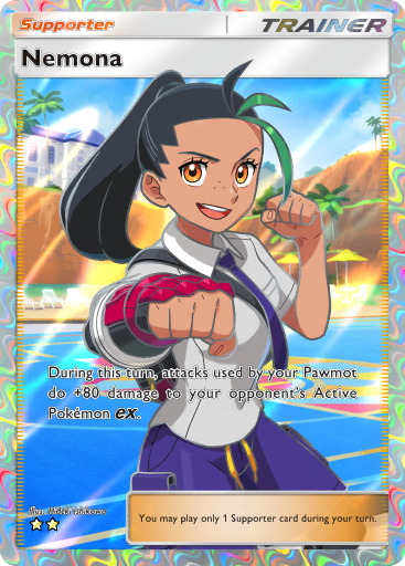 Pokemon TCG Pocket - B2a 107 Nemona