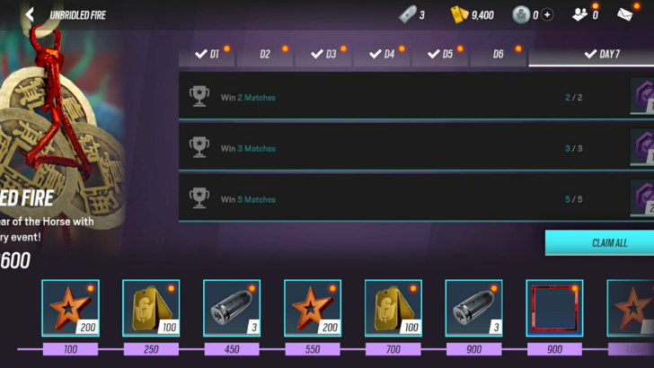 Unbridled Fire Event