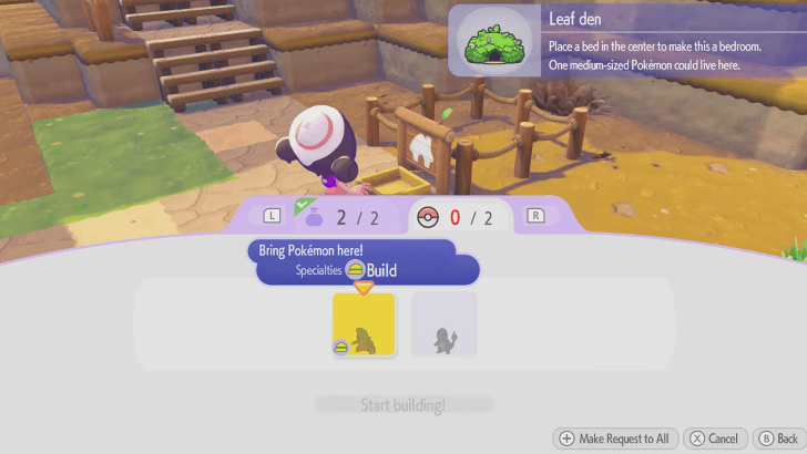 Selecting a Pokemon with Specialties