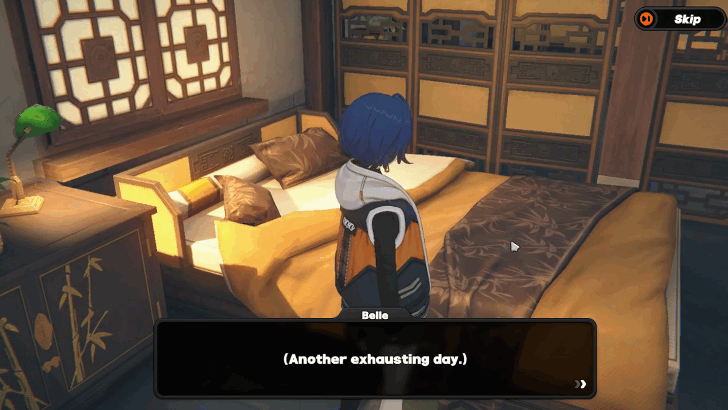 Head back to your room to rest