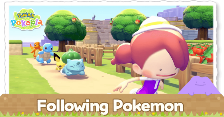Pokemon Pokopia - How to Have Pokemon Follow You