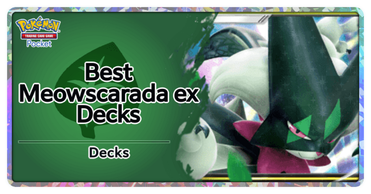 Pokemon TGC Pocket - Meowscarada ex Best Deck Build and How to Play