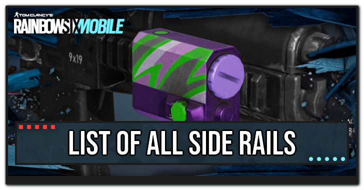 R6 Mobile List of All Side Rails