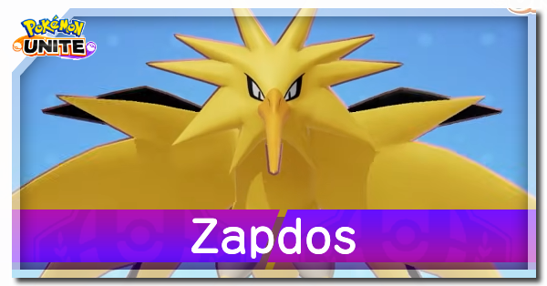 Pokemon UNITE - Zapdos Guide Builds Best Items and Moveset