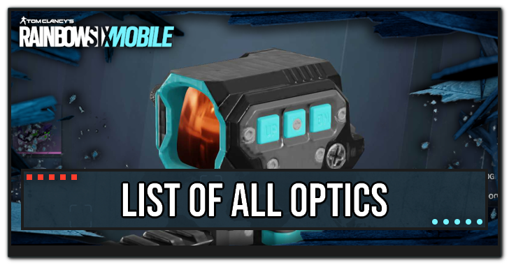R6 Mobile List of All Optics