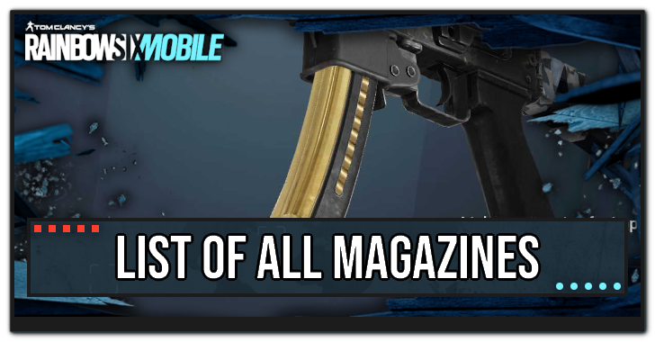 R6 Mobile List of All Magazines