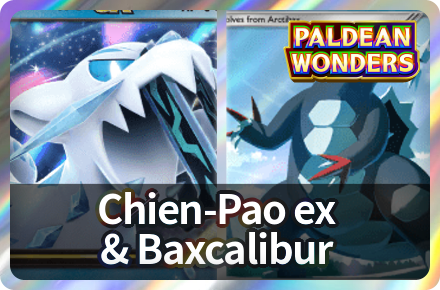 Chien-Pao ex and Baxcalibur Deck Icon