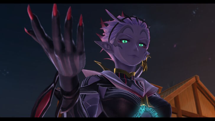 Ys X Proud Nordics Silver Haired Woman