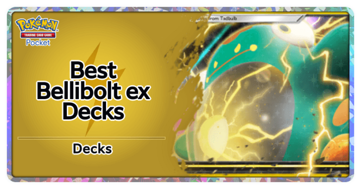 Pokemon TGC Pocket - Bellibolt ex Best Deck Build and How to Play