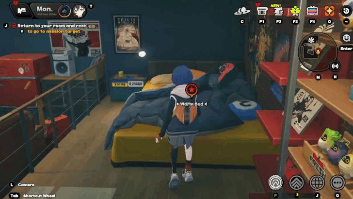 Return to your room and rest