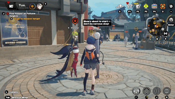 Find Vesper at Failume Heights