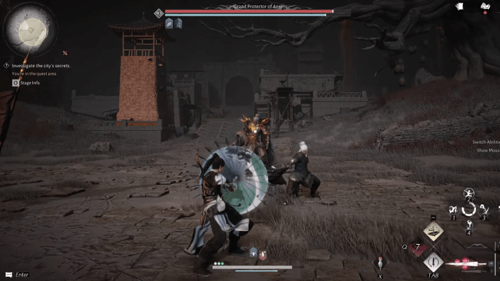 Defeat the Grand Protector of Anxi