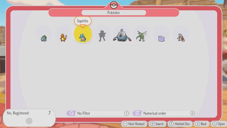 Pokedex Screen