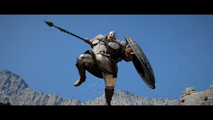 Armored Boss With Spear