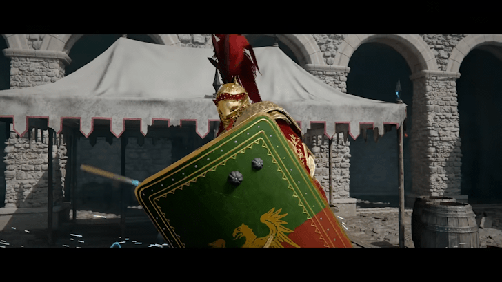 Armored Boss With Sword