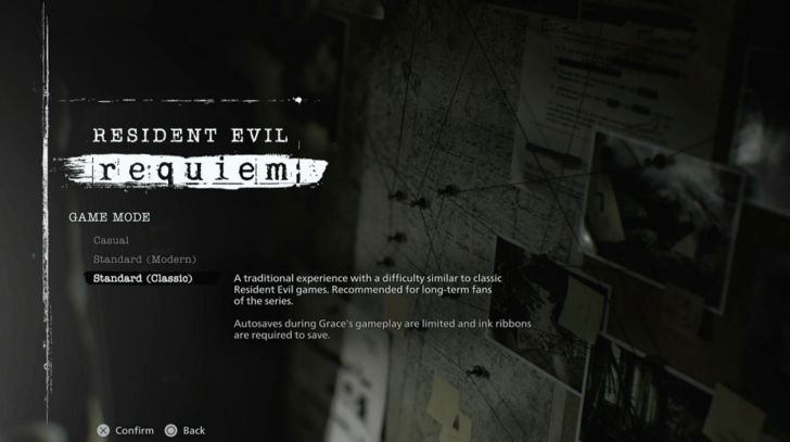 Standard Classic Difficulty