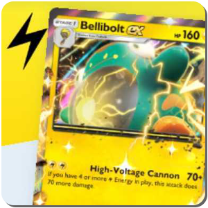 Bellibolt ex and Tapu Koko ex Solo Battle