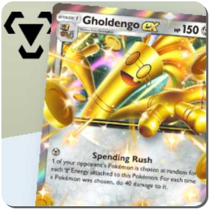 Gholdengo ex and Dialga ex Solo Battle Icon