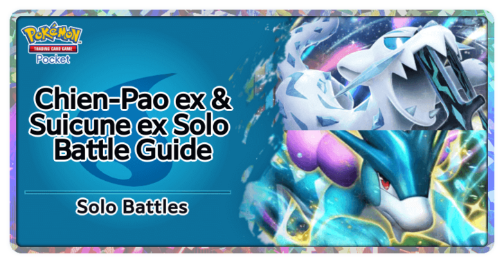 Pokemon TGC Pocket - Chien-Pao ex & Suicune ex Deck (Paldean Wonders) Deck Build and How to Play