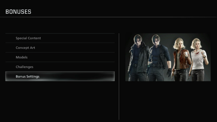 Click on Bonus Settings