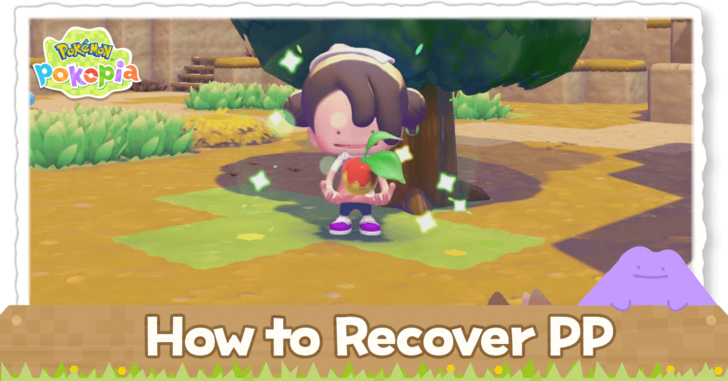 Pokemon Pokopia - How to Recover PP
