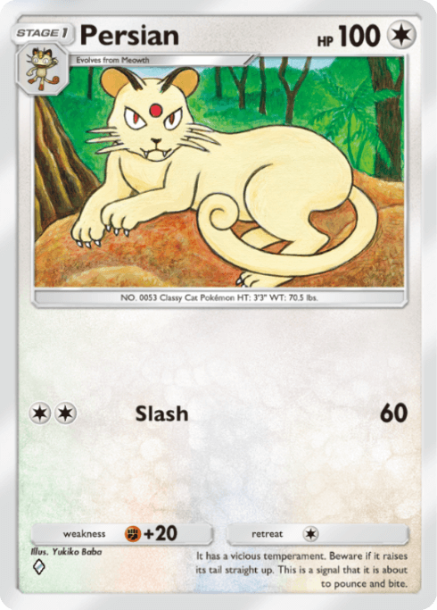 Pokemon TCG Pocket - B2 125 Persian