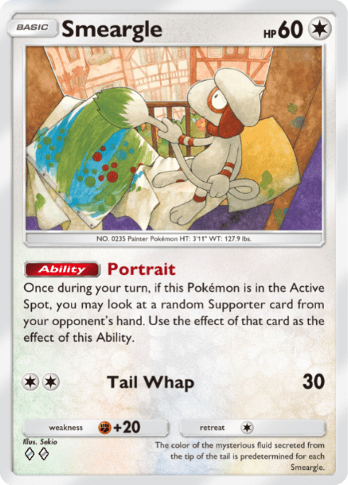 Pokemon TCG Pocket - B2 130 Smeargle